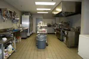 Kitchen at the Optimist Club Sports Center
